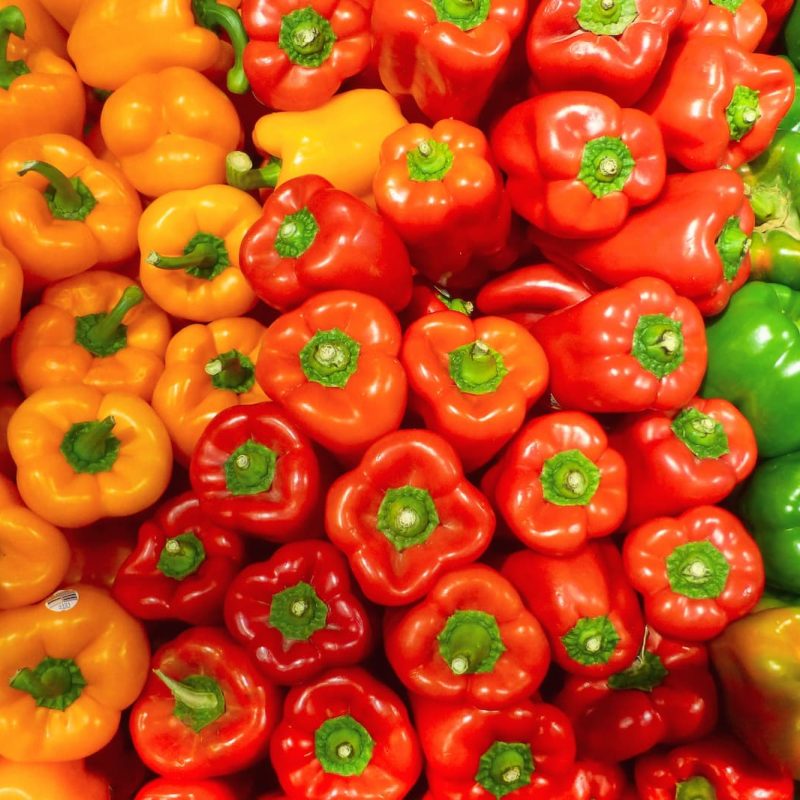 El pimiento: color y sabor en un producto estrella de la dieta mediterránea