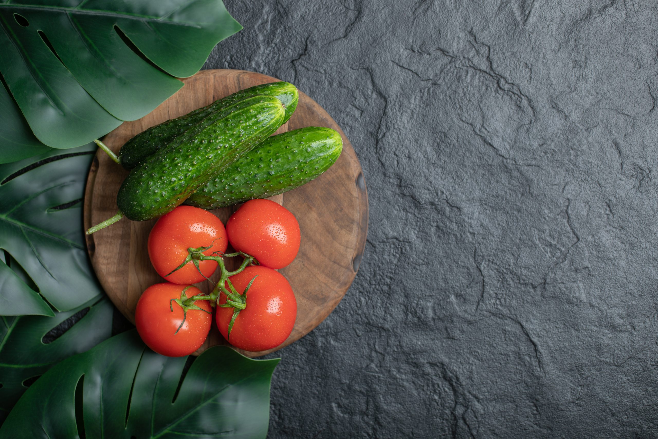 Vegetable series: tomato and cucumber, your allies in the kitchen